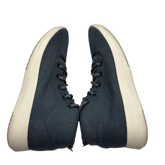 ALLBIRDS Hightop Wool Runner Up Mizzle Sneakers Blue Men's Size 13 - Picture 4 of 9